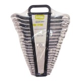 EXTOL CRAFT set chei combinate, CrV, &icirc;n suport de plastic; 21 buc, 6-32mm
