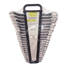 EXTOL CRAFT set chei combinate, CrV, in suport de plastic; 21 buc, 6-32mm foto