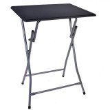 Masa pliabila, 48 x 38 x 65 cm, Negru, iMK&reg;