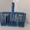 Cos tacamuri masina de spalat vase, plastic, culoare albastru, nou