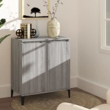 Gossi servanta, sonoma gri, 60x35x70 cm, lemn prelucrat