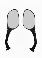 Set Oglinzi Moto Negru M8 Moto ATV Universale