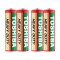 Set 4 baterii R3, tip AAA, 1.5V, zinc/carbon