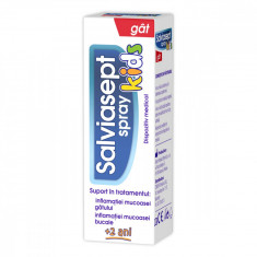 Salviasept Kids spray pentru gat, 20 ml, Zdrovit