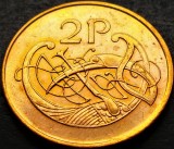 Moneda 2 PENCE - IRLANDA, anul 2000 *cod 367 - MODEL MARE = UNC!, Europa