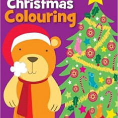 Christmas Colouring Teddy | Carly Blake