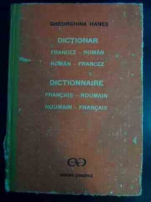 Dictionar Francez Roman Roman Francez - Gheorghina Hanes ,544820 foto