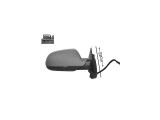 Oglinda exterioara Audi A3 (8p), 2010-10.2012, Dreapta, 5 usi, reglare electrica; grunduit; incalzita; geam asferic; cromat; pliere electrica; 10 pin