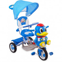 Tricicleta ratusca albastru Baby Mix foto