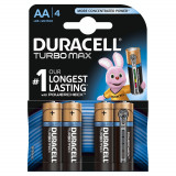 Baterii DuraCell AA TurboMax Ultra Alcaline LR6 blister 4buc