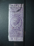 ITALIA FISCAL 1864, Stampilat