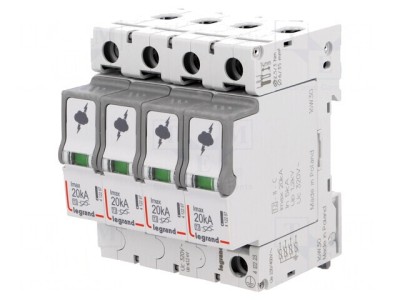 Limitator de Supratensiune 4P 20kA 320VAC foto