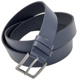 Curea Barbati Piele Naturala Bovina Bleumarin Marimi Mari (100-170cm) Curea Elegantă Confortabilă Flexibilă Durabilă