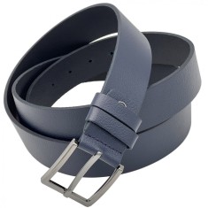 Curea bărbați Piele 100% de bovina, Bleumarin: Marimi mari