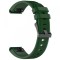 Curea Techsuit W058 pentru Garmin Instinct / Approach / Fenix Watch Series, 20mm, Verde Inchis