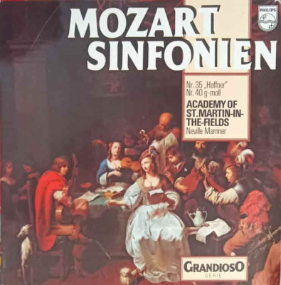 Disc vinil, LP. Mozart Sinfonien: Nr. 35 &amp;quot;Haffner&amp;quot;, Nr. 40 G-moll-Mozart, Academy Of St. Martin-In-The-Fiel-242719 foto