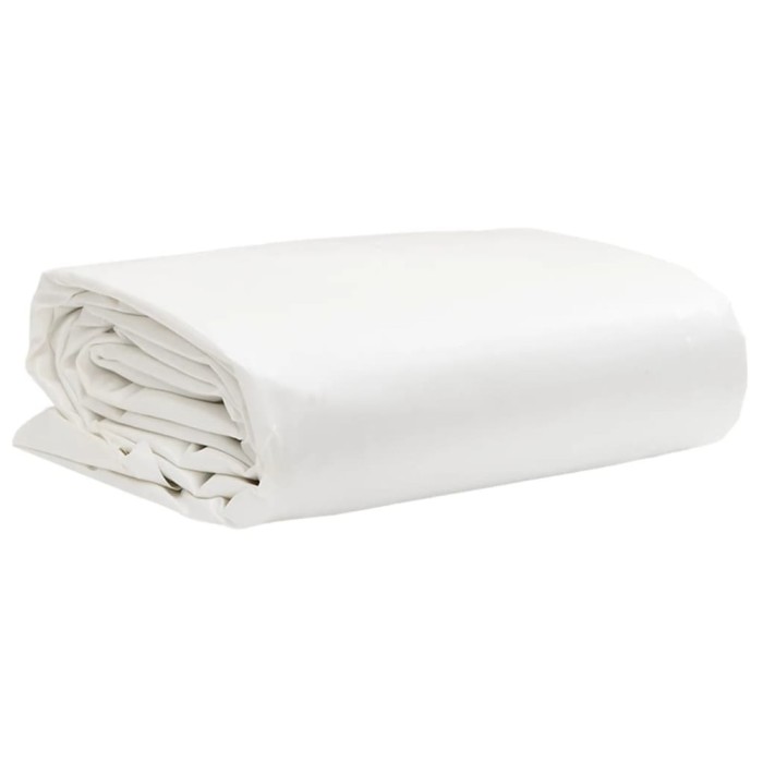 Prelată, alb, 3x5 m, 650 g/m&sup2;