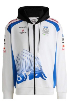 Visa Cash App RB hanorac de bărbați cu glugă official Teamline Replica F1 Team 2025 - XXL foto