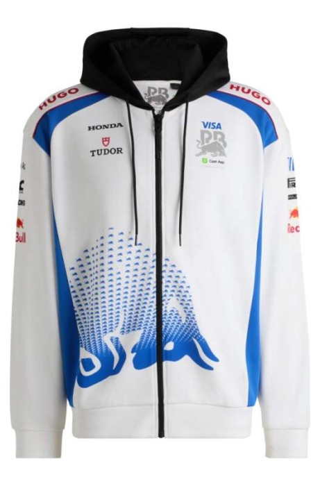 Visa Cash App RB hanorac de bărbați cu glugă official Teamline Replica F1 Team 2025 - XXL