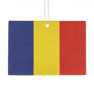 Odorizant Auto, Steag Rom&amp;acirc;nia, Aromă Vanilie, Multicolor foto
