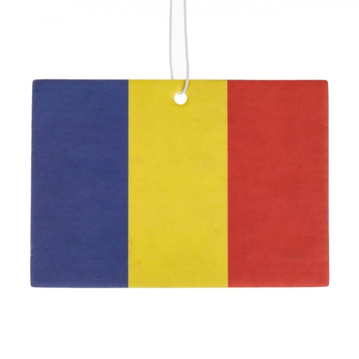 Odorizant Auto, Steag Rom&acirc;nia, Aromă Vanilie, Multicolor