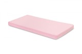 Cearsaf cu elastic din vascoza de bambus Sensillo 140x70 cm Roz