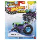 Masina de teren, Hot Wheels, Color Shifters, Twin Mill, JDV94