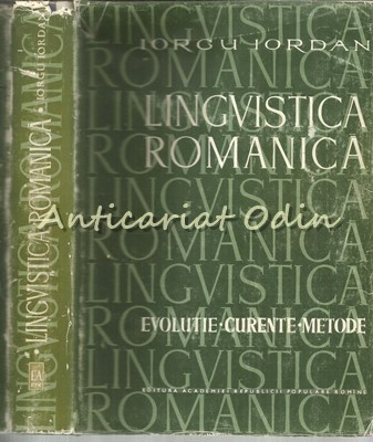 Lingvistica Romanica - Iorgu Iordan - Tiraj: 2800 Exemplare foto