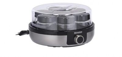 Aparat de preparat iaurt Severin JG 3521 cu afisaj digital LED, 7 borcane de 150 ml, fara BPA - RESIGILAT foto
