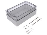 Carcasă Universală ABS Gri 122x202x75mm