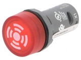 Semnalizator luminos-acustic 22mm 230VAC