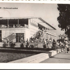 CPIB 18124 CARTE POSTALA - EFORIE NORD. RESTAURANT - CANTINA, RPR, 1959