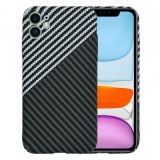 Husa pentru Apple iPhone 11, Techsuit, Carbonite FiberShell, Gri