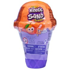 Nisip Kinetic Colorat - Spin Master Mini Ice Cream Portocaliu, foto
