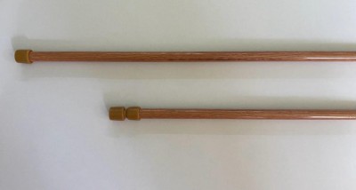 Set 2 bari extensibile pentru prosoape, 60-95 cm foto