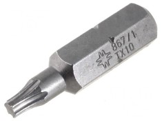 Capăt de șurubelniță Torx TX10 25mm