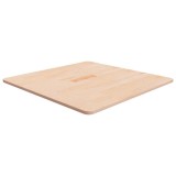 Cumpara ieftin Blat de masa patrat,70x70x1,5cm, lemn masiv stejar netratat