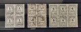 Rom&acirc;nia Taxa de Plata 1926 &icirc;n blocuri