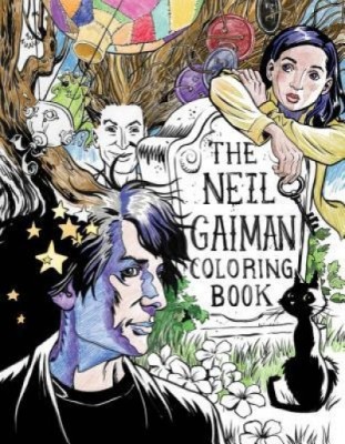 Neil Gaiman Coloring Book foto