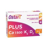 Ostart Plus Ca 1500 + K2 + D3 10 plicuri Fiterman, Fiterman Pharma