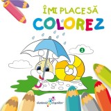 &Icirc;mi place să colorez 1 - Paperback - Roxana Geantă - Galaxia Copiilor