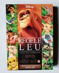 Regele Leu (The Lion King), colectie 3 dvd-uri dublate in limba romana, 2013
