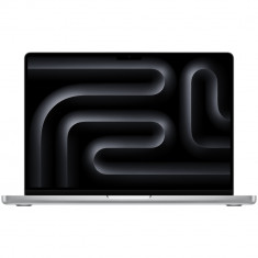 Laptop Apple MacBook Pro 2023, 14", Liquid Retina XDR, Apple M3 8-core CPU, 10-core GPU, 8GB RAM, 512GB SSD, macOS Sonoma, Silver