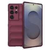 Husa Samsung Galaxy S25 Ultra Techsuit Magic Shield, bordo