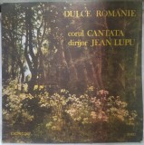 Cumpara ieftin DISC LP VINYL: CORUL CANTATA / DIRIJOR JEAN LUPU - DULCE ROMANIE (1988 / ELECTRECORD ST-EXE 03271) [Dan Voiculescu/D.D. Stancu/Gh. Carp/Liviu Comes+]