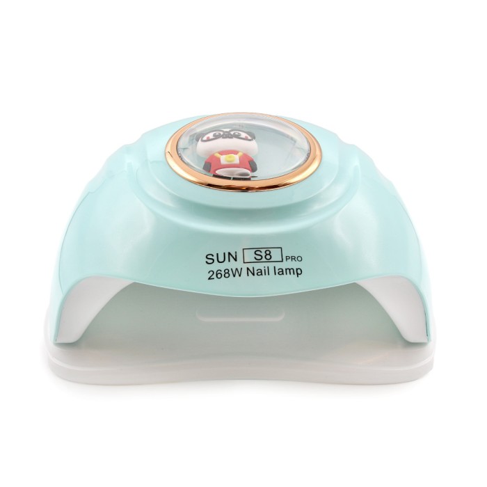 Lampă pentru unghii Led/Uv SUN S8Pro, 268W, mint