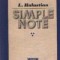 Simple note, volumul al III-lea
