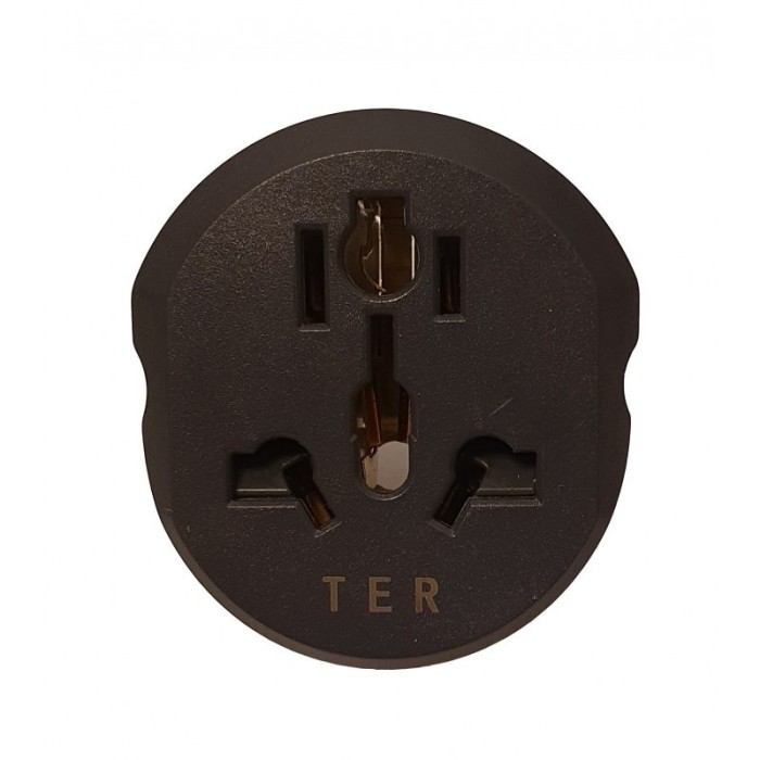 Adaptor Priza UK-UE , Premium Quality , Alb