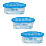 Set 3 absorbante umiditate Clean Air, suprafata 35 mp, 3 x 100 gr, fara parfum