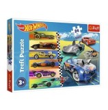Cumpara ieftin Puzzle Trefl Maxi Hot Wheels - Masinile deosebite, 24 piese